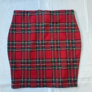 Women’s plaid mini skirt size small